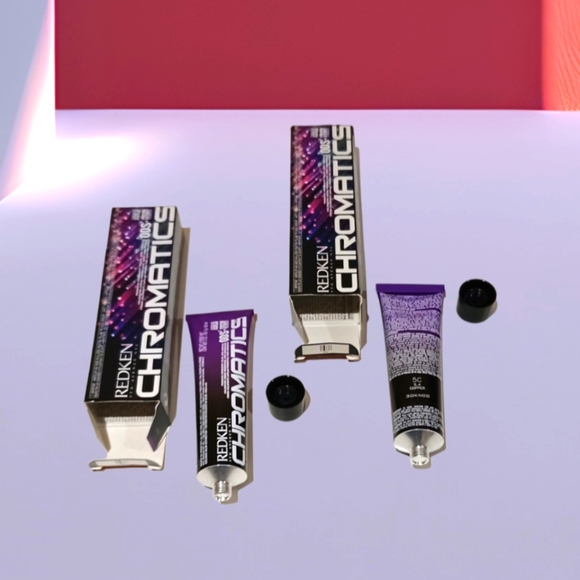 Redken Chromatics 2 Tubes Permanent Ammonia-free Hair Color Light Copper Brown - Picture 6 of 15